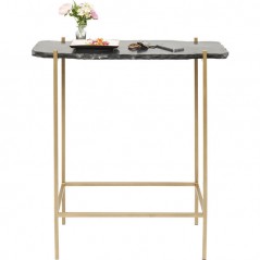 Bar Table Piedra Black 60x30cm